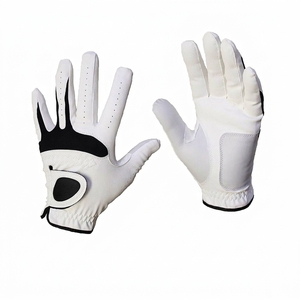 Gants de golf unisexes en cuir de mouton de haute qualité, imperméables, à séchage rapide, durables, avec fermeture velcro - Product Image 1