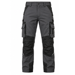 Pantalones de Trabajo para Hombre, Duraderos, Tipo Cargo, con Múltiples Bolsillos, Ropa de Trabajo Industrial, Proveedor Mayorista de Fábrica, Personalización OEM ODM - Product Image 1