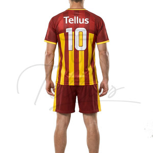 Customized Logo Print Design Your Own Soccer Uniform Hot Sale Reasonable Price Breathable Lightweight Soccer Uniform - Product Image 6