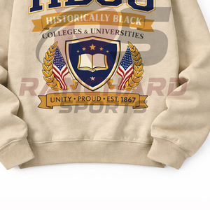 Sudadera HBCU personalizada y elegante, cálida, cómoda, duradera, profesional, para universidad, ropa HBCU de alta calidad - Product Image 3