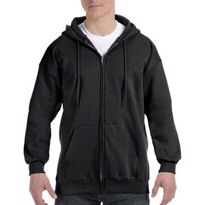 Unisex Heavyweight Cotton Zipper Hoodie Custom Logo Wholesale Plain <b>Full</b> <b>Zip</b> Up <b>Sweatshirt</b> For Men And Women - Product Image 1