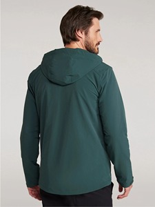 Veste coupe-vent élégante pour l'extérieur, impression numérique personnalisée, vêtements de randonnée, légers, décontractés, fermeture éclair, fabricant - Product Image 2