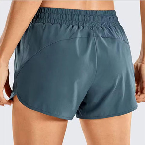 Outfitize International Wholesale Women Training Shorts Custom Logo High Waisted Gym Workout Shorts Breathable <b>Athletic</b> Wear - Product Image 3
