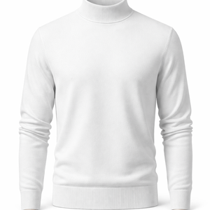 Wholesale Custom <b>Mock</b> <b>Neck</b> Turtleneck <b>Sweaters</b> for <b>Men</b> - OEM Manufacturer & Supplier - Product Image 1
