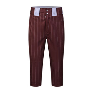 Pantalones de Béisbol Personalizados para Hombre, Corte Holgado, Lisos, de Secado Rápido, Transpirables, Personalizables, Largura hasta la Rodilla, para Deportes - Product Image 1