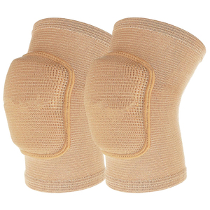 Genouillères rembourrées tricotées sur mesure pour le volleyball et le basketball, avec éponge épaisse anti-collision et compression élastique - Product Image 3