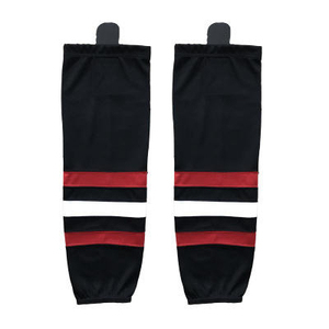 Chaussettes de hockey sur glace pour hommes personnalisées de haute qualité, best-sellers, sublimées, fabriquées sur mesure, chaussettes de hockey sur glace professionnelles - Product Image 3