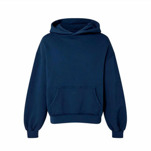 Sweat à capuche oversize en molleton épais 430g polyester/coton anti-plis, personnalisable avec logo, pour l'hiver - Product Image 1