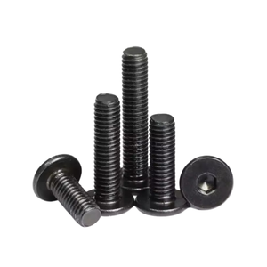 Tornillos para Muebles Ngoc Huong Phat al por Mayor, Cabeza Plana, Hexagonales, Métricos, de Acero al Carbono, Zincados Negros, Estándar ISO M4-M10, Vietnam - Product Image 5