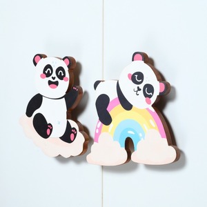Handmade Drawer handle panda Shape <b>Kids</b> Furniture Handles Pulls Dresser Handles Cupboard Pulls <b>Kitchen</b> Modern Style Easy use - Product Image 3