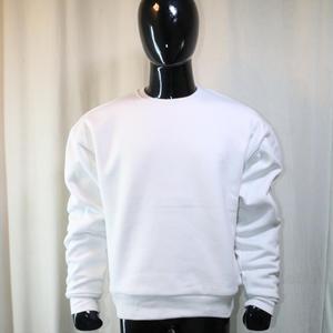 Sudadera con cuello simulado de 450 GSM, bordado con nombre personalizado, corte holgado y extragrande, 100% algodón, felpa francesa. - Product Image 4
