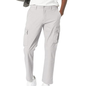 กางเกงคาร์โก้ใส่สบายแบบบางพร้อมโลโก้ที่กำหนดเองและการสร้างแบรนด์ผ้าที่ทนทานสำหรับชุดทำงานกลางแจ้งและไลฟ์สไตล์ - Product Image 5