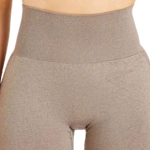 Leggings de sport sans couture pour femmes, taille haute, extensibles, respirants, pour le yoga, l'entraînement et la course à pied, confortables - Product Image 3