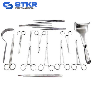 ชุดเครื่องมือผ่าตัดคลาส 1 จำนวน 12 ชิ้น ยี่ห้อ STKR INTERNATIONAL สำหรับการผ่าตัดทั่วไป ทำจากเหล็กกล้าไร้สนิม ใช้งานด้วยมือ ได้รับมาตรฐาน CE ISO13485 - Product Image 4