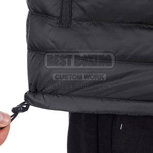 <b>Soft</b> <b>Shell</b> Puffer <b>Jacket</b> Lightweight Warm Quilted Coat Windproof Casual Wear <b>Men</b> Puffer <b>Jacket</b> - Product Image 3