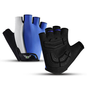 Gants de vélo en matériau respirant et flexible avec paume rembourrée pour un confort supplémentaire, gants de VTT pour cyclistes professionnels - Product Image 1