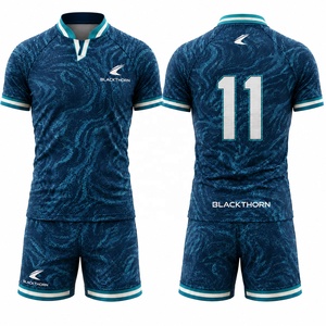 Conjunto de Camiseta de Fútbol para Hombre, Manga Corta, Cuello en V, Uniformes de Fútbol Sublimados, Kit de Equipo, Absorbe la Humedad, Transpirable, Elástico en Cuatro Direcciones - Product Image 4