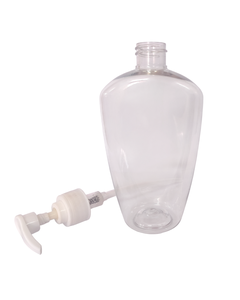 Bomba Dosificadora de Líquido Recargable de PP Virgen con Cierre Giratorio, Impresión Digital y Plástico PET para Champú, Desinfectante y Acondicionador - Product Image 3