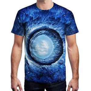 T-shirt à col rond pour homme, sublimation, polyester de qualité supérieure, séchage rapide, respirant, vêtements de sport, fournisseur d'usine OEM ODM - Product Image 4