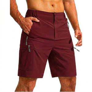 Prix d'usine – Short cargo de voyage 100 % coton écologique avec cordon de serrage – Vêtements pour hommes – Vente en gros - Product Image 1