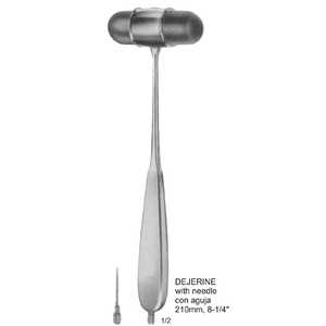 ค้อนเคาะเส้นประสาทสเตนเลสสตีลแบบใช้มือ สำหรับโรงพยาบาล ใช้ในงาน OEM คุณภาพระดับมืออาชีพ ได้รับการรับรองมาตรฐาน CE - Product Image 1