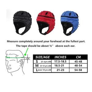 Casques de rugby rembourrés Softshell à prix de gros 7v7 7on7, protection de la tête, logo personnalisé, casque respirant réglable avec protection des oreilles - Product Image 6