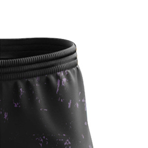 <b>Men's</b> Black Purple Print Sweatpants Elastic Waist Casual <b>Joggers</b> Midweight Polyester Autumn Wear - Product Image 4