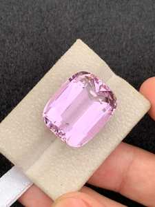Pierre précieuse de Kunzite rose naturelle, taille fantaisie, pierre brute, cristal de haute clarté pour la fabrication de bijoux, bague, pendentif, collier - Product Image 3