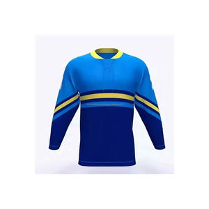 Maillot de hockey sur glace unisexe OEM, antibactérien, 100% polyester, imprimé, équipe adulte, couleur personnalisée, Anaheim Ducks - Product Image 5