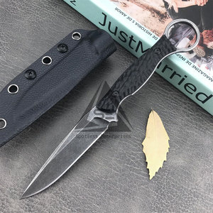 Cuchillos de Hoja Fija de Nuevo Estilo con Hoja de Acero Inoxidable y Mango de Madera con Agarre Antideslizante, Personalizables OEM - Product Image 2