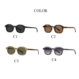 LMAMBA S31104 New Trendy Shades High Quality Personality Designer Custom Logo Polarized Lens Round <b>Sunglasses</b> Women Men - Product Image 2