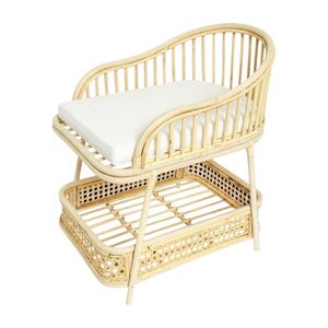 Nursery Room Kids Furniture Rattan Baby <b>Changing</b> Table en Espanol Handmade Rack Factory Price Cheap High Quality Hot Selling - Product Image 1