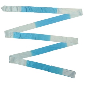 Cinta de gimnasia rítmica de alta calidad, bloque bicolor de Color personalizable 4 5 6m para deportes y entretenimiento - Product Image 2