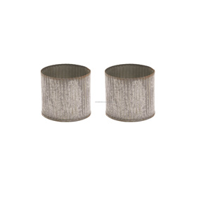 TUB SHAPED GALVANIZED POT IN NEW STYLE METAL PLANTERS FOR GARDEN DECORATION METAL PLANTERS FOR HOME DECORATION GALVANIZED POT - Product Image 3