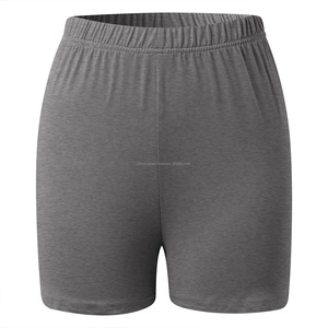 Ensemble court uni pour femme, ensemble 2 pièces uni, haut court basique, short taille haute, été, décontracté, OEM personnalisable - Product Image 3