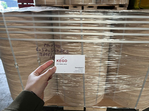 ม้วนสายเคเบิลไม้อัดขนาด 18x700x700 มม. แกนไม้ยูคาลิปตัส 100% ผลิตในเวียดนาม - Product Image 5