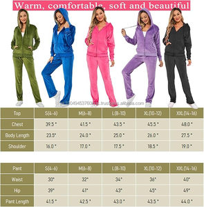 Survêtement deux pièces réfléchissant personnalisé OEM pour femmes, veste coupe-vent à capuche, fermeture éclair en nylon, survêtement court de grande taille pour l'hiver - Product Image 5