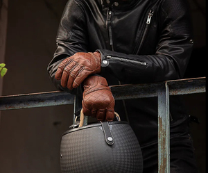 Gants de moto OEM, gants de conduite à doigts entiers, protection intégrale, avec maille respirante pour les sports moto et le tourisme - Product Image 5