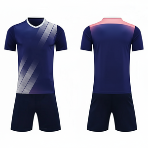 Uniforme de Fútbol de Tela Interlock Resistente, Diseño Personalizado, Jersey de Fútbol Sublimado, Conjunto Completo, Ropa Deportiva de Entrenamiento para Hombre - Product Image 5