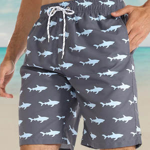 Shorts de Baño para Hombre de Secado Rápido, Transpirables, Ligeros y Elegantes, con Cierre de Cordón, 100% Poliéster, para la Playa - Product Image 5