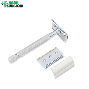 HASNI SURGICAL Traditioneller Klassischer Doppelklingen-Sicherheitsrasierer für Herren - Manuelles, Wiederverwendbares Instrumentenset - Product Image 6