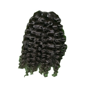 Vente chaude Couleur Naturelle Épaisse Fin Cuticule Aligné Naturel Droite En Vrac Russe 100% Vietnam Remy Extensions de Cheveux Humains - Product Image 1