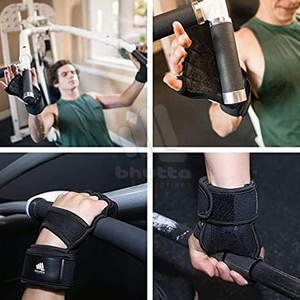 Gants de musculation en néoprène avec sangle de poignet réglable, antidérapants, légers et respirants pour la musculation et l'entraînement en salle de sport - Product Image 6