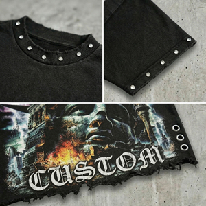 ผู้ผลิตเสื้อฮู้ดดี้ผู้ชายแบบสั่งทำ เสื้อผ้าสตรีทแวร์ผ้าฝ้ายทรงโอเวอร์ไซส์ลำลอง ไหล่ตก ทรงหลวม เสื้อฮู้ดดี้แบบหนา ซักย้อมสีเอซิด สำหรับผู้ชาย - Product Image 6