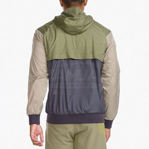 Maßgeschneiderte Windbreaker-Jacke Einfarbige Windbreaker-Jacke Streetwear Windbreaker-Jacke - Product Image 4