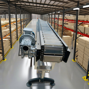 Nouveau système de convoyeur à chaîne à lamelles en plastique pour usine de fabrication-Vitesse réglable résistante à l'huile Garantie 1 an - Product Image 5