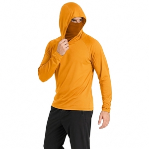 Haut de pêche pour homme à manches longues avec protection solaire intégrale, séchage rapide, anti-UV, pour activités de plein air - Product Image 4