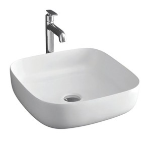 Lavabo de mano de cerámica de pedestal moderno de la mejor calidad Encimera de lavabo de baño moderno de alta calidad - Product Image 1