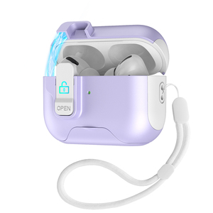 TPU + PC Secure Lock Kickstand Trendy Earphone <b>Case</b> - Product Image 2