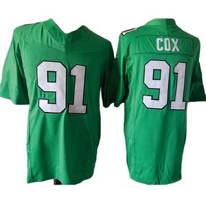 2025 nuevos diseños, camisetas cosidas, camisetas de fútbol americano para 32 equipos, camiseta de fútbol americano Christian Mccaffrey Stitch - Product Image 3